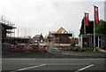 New houses on the site of the Long Eaton Stadium