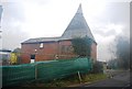 TQ6747 : Oast House by the Blue Bell, Beltring by N Chadwick