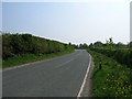 Straight Lane towards the A166