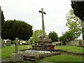 ST0642 : Old stone cross, St. Decuman's churchyard by Rose and Trev Clough