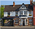 TL1828 : "The Half Moon" public house, Hitchin, Hertfordshire by Jim Osley