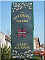 The Silverhill Tavern sign