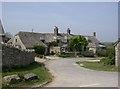 Renscombe, stone cottages