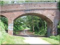 Road bridge over NCN2 (former railway line)