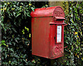 J2357 : Letter box near Hillsborough by Albert Bridge