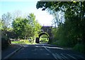 The West Coast Main Line Railway crosses Gubberford Lane