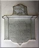 SU9347 : St John the Baptist, Puttenham - Wall monument by John Salmon