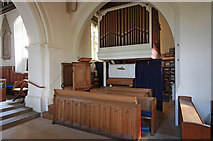 SU9347 : St John the Baptist, Puttenham - Organ by John Salmon