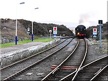 ND1559 : Steam Train  at Georgemas Junction by John MacKenzie