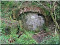 Sealed up mine in Cwm Clydach Nature Reserve