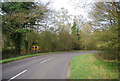 Bend in Dunsfold Rd