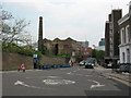 Mini-roundabout on Graham Street