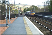 NN9358 : Pitlochry Station by John MacKenzie