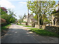 View along the road through Chedglow