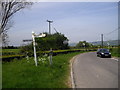 Signpost at Edingworth