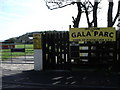 Entrance to Gala Parc, home of Portheleven Football Club