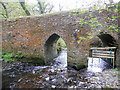 Abbey River beneath narrow bridge