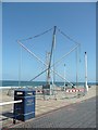 Installation on the promenade, Redcar