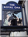 Sign for the Royal Oak