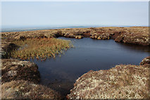 NH8341 : Small lochan west of Carn a' Mhais Leathain by Dorothy Carse
