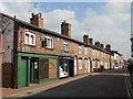 Terraced shops and houses