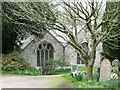 The churchyard at Creed, Cornwall