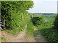 Farm track near West Dean