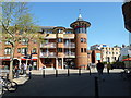 Looking from Gloucester Green towards The Oxford Playhouse