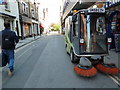 Road sweeper in Little Clarendon Street