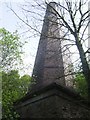 Octagonal chimney above Snailbeach Mine