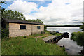 ND1852 : Loch of Toftingall Fishing Hut by philip blackwood