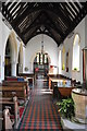 Interior of Somerford Keynes church