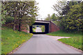 Road under the M6 near Wreay