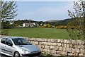 Dressed stone wall boundary of the estate of Northern Ireland Water