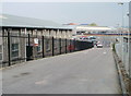 Entrance to Godfrey Road car park, Newport