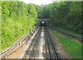 Grange Hill: Central Line Grange Hill tunnel western portal