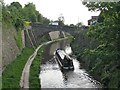 Richmond Hill crosses the Macclesfield Canal