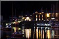 Porthmadog Harbour at Night