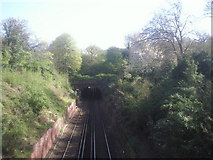 TQ4178 : Railway tunnel under Maryon Park by Marathon