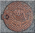 C0237 : Manhole cover, Dunfanaghy by Mr Don't Waste Money Buying Geograph Images On eBay