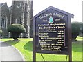 Information board, St Swithin