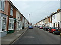 Looking northwards up Talbot Road