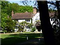 House with wisteria at Beeches Brook