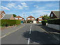 Second road junction within Burwood Close