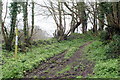 Public footpath at Mellangoose