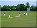 Evening cricket match at Bower Ashton