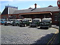 Land Rovers at Kidderminster Town Station