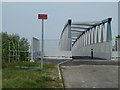 ST5479 : New footbridge over the M5 at Lawrence Weston by Anthony O'Neil
