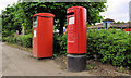 Pillar box and metered-mail box, Belfast