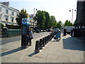 TQ2682 : Maida Vale cycle hire docking station by Stacey Harris